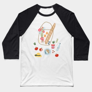 Sunday Picnic Baseball T-Shirt